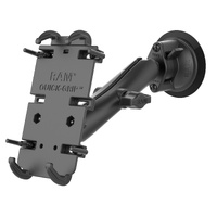 RAM Quick-Grip™ XL Phone Mount with Twist-Lock™ Suction Cup - Long