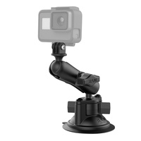 RAM Twist-Lock™ Suction Cup Mount with Action Camera Adapter - Medium