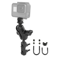 RAM Motorcycle Brake/Clutch Reservoir Base with Action Camera Mount