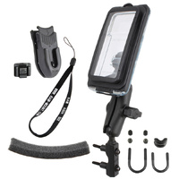 RAM Aqua Box Pro 20 for iPhone 5 with Brake/Clutch Reservoir Mount