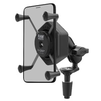 RAM X-Grip Large Phone Mount with Vibe-Safe™ & Fork Stem Base - Short