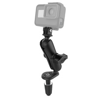 RAM Motorcycle Fork Stem Mount with Universal Action Camera Adapter
