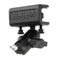 RAM Glare Shield Clamp Double Ball Mount with 1/4"-20 Threaded Stud
