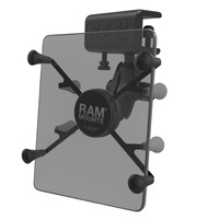 RAM X-Grip Mount with Glare Shield Clamp Base for 7"-8" Tablets