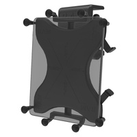 RAM X-Grip Mount with Glare Shield Clamp Base for 9"-11" Tablets