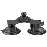 RAM-B-189B-202U :: RAM Twist-Lock™ Dual Suction Cup Base with Ball