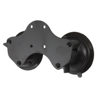 RAM-B-189BU :: RAM Twist-Lock Dual Suction Cup Base
