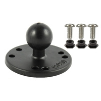RAM-B-202-G2U :: RAM Round Plate with Ball & #6-32 Hardware for Garmin GPSMAP + More