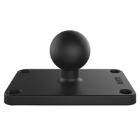 RAM-B-202U-23 :: RAM Ball Base with 1.5" x 2.5" 4-Hole Pattern - B Size