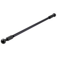 RAM-B-218-5412U :: RAM 12" Long Rigid Pipe with Dual Ball Ends