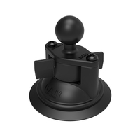 RAM-B-224-1U :: RAM Twist-Lock Suction Cup Base with Ball