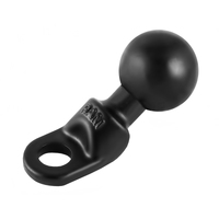 RAM-B-272U :: RAM 9mm Angled Bolt Head Adapter Ball Base