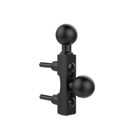 RAM-B-309-2U :: RAM Motorcycle Brake/Clutch Reservoir Double Ball Base