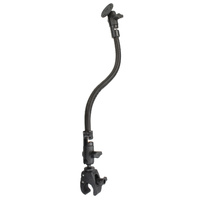 RAM-B-316-400-202U :: RAM Tough-Claw™ Mount with 18" Rod and Round Plate