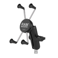 RAM X-Grip Large Phone Mount with Motorcycle Handlebar Clamp Base