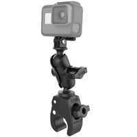 RAM Tough-Claw™ Clamp Mount with Action Camera Adapter - Aluminum