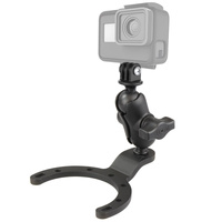 RAM Large Gas Tank Mount with Universal Action Camera Adapter
