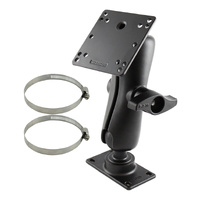 RAM-D-101-ID2U :: RAM Double Ball Mount with 100x100mm VESA Plate & 50x100mm VESA Plate