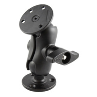 RAM-D-101U-C-IN1 :: RAM Double Ball Mount with Steel Reinforced Round Plates - D Size Short