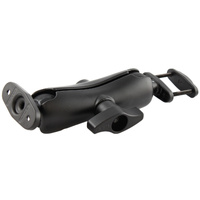 RAM-D-101U-HY1 :: RAM 2" Square Post Clamp Mount with 2 3/8" 2-Hole Pattern Plate