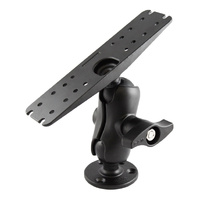 RAM-D-111U-C-MI1 :: RAM Large Marine Electronics Mount with Jam Nut - Short