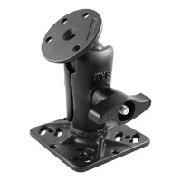 RAM-D-112-D :: RAM Drill-Down Mount with Single Socket Arm & Large Round Plate