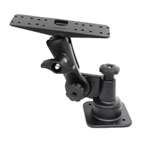 RAM-D-162H-MC5 :: RAM Ratchet™ Horizontal Mount with Large Electronics Plate