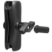 RAM-D-201-SU :: RAM Double Socket Arm With Pin-Lock Security Nut For D Size 2.25" Balls