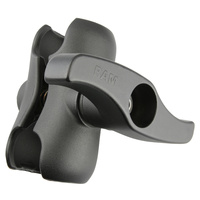 RAM-D-201U-C-NEC2 :: RAM Double Socket Arm with Large Knob - D Size Short