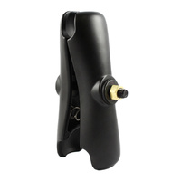 RAM-D-201U-NK :: RAM Double Socket Arm with No Knob - D Size Medium
