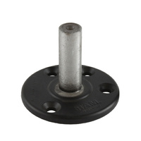 RAM-D-202PU :: RAM Large Round Plate with 1/2" NPT Post