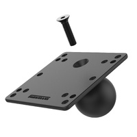 RAM-D-246U-IN1 :: RAM Steel Reinforced 100x100mm VESA Plate with Ball - D Size