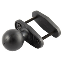 RAM-D-247U-25 :: RAM Square Post Clamp Base for Posts up to 2.5" Wide - D Size