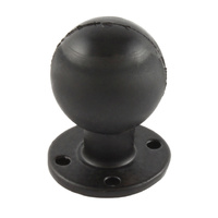 RAM-D-254BU :: RAM Bronze Round AMPS Plate with Ball