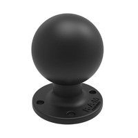 RAM-D-254U :: RAM Round AMPS Plate with D Sized Ball