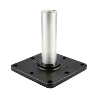 RAM-D-304B-HP :: RAM 1" NPT Post with Horizontal Base