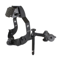 RAM-DIS-MDT2-8-SW2 :: RAM MDT Display Mount with Long Flange, Swing Arms & 8" Upper Pole