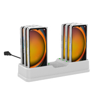 RAM-DOCK-6G-SAM84CPU-GRY :: RAM 6-Port Dock for XCover7, 7 Pro & 6 Pro with OEM or RAM Skin™ Gray