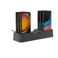 RAM-DOCK-6G-SAM84PU :: RAM 6-Port Charging Dock for Samsung XCover7 Pro & 6 Pro Without Case