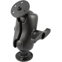 RAM-E-101U-D :: RAM Double Ball Mount with Two Large Round Plates - E Size Short