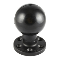 RAM-E-202U-SYM1 :: RAM Large Round Plate with 6-Hole Pattern and Ball - E Size