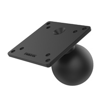 RAM-E-246U :: RAM 100x100mm VESA Plate with Ball - E Size