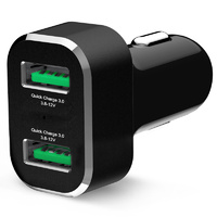 RAM-GDS-CHARGE-USB2QCCIG :: RAM GDS® 2-Port USB Cigarette Charger with Qualcomm® Quick Charge™
