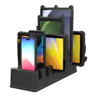 RAM-GDS-DOCK-6G16-SW1 ::GDS 6-Port Power + Single RJ45 Dock for Tablets with IntelliSkin