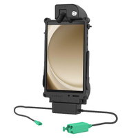 RAM-GDS-DOCKL-SAM80CD2U ::Locking GDS Tough-Dock™ + Dual USB-A for Samsung Tab A9 & A7 Lite 8.7"