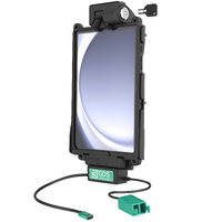 RAM-GDS-DOCKL-SAM88CD2U ::Locking GDS Tough-Dock™ + Dual USB-A for Samsung Tab A9+