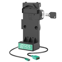 RAM-GDS-DOCKL-V12-U1CPDU ::GDS Uni-Conn™ Locking Spring Loaded Power + Single USB-A Dock