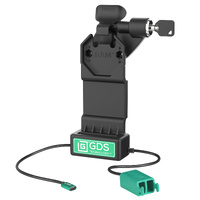 RAM-GDS-DOCKLR-U1CD2U ::GDS Uni-Conn™ Right Locking Power + Dual USB-A Dock