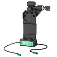 RAM-GDS-DOCKLR-U1CP-CU ::GDS Uni-Conn™ Right Locking Power + Single USB-C Dock