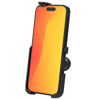 RAM-HOL-AP38BU :: RAM Form-Fit Holder for iPhone 13 Pro, 14, 14 Pro, 15 & 16 with Ball
